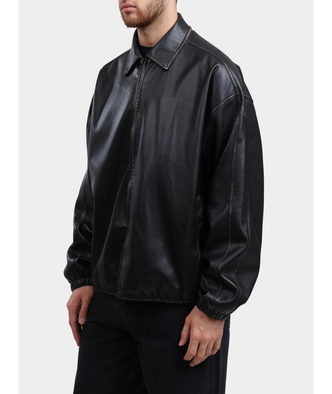 DIESEL Черная куртка, фото 3