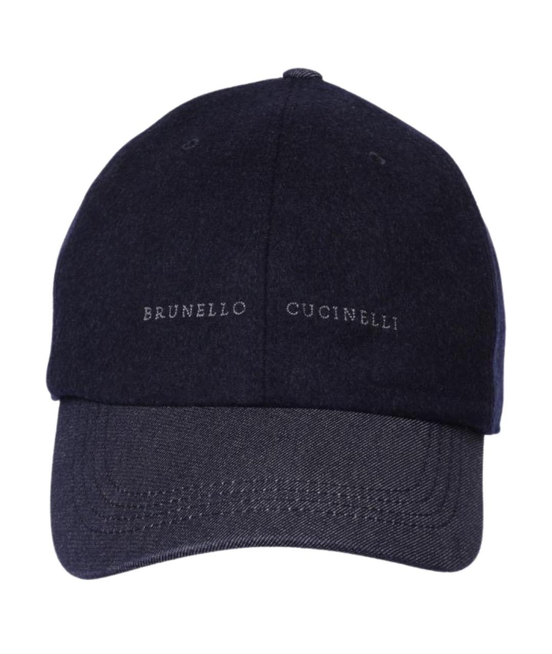 BRUNELLO CUCINELLI Шерстяная кепка/бейсболка, фото 1