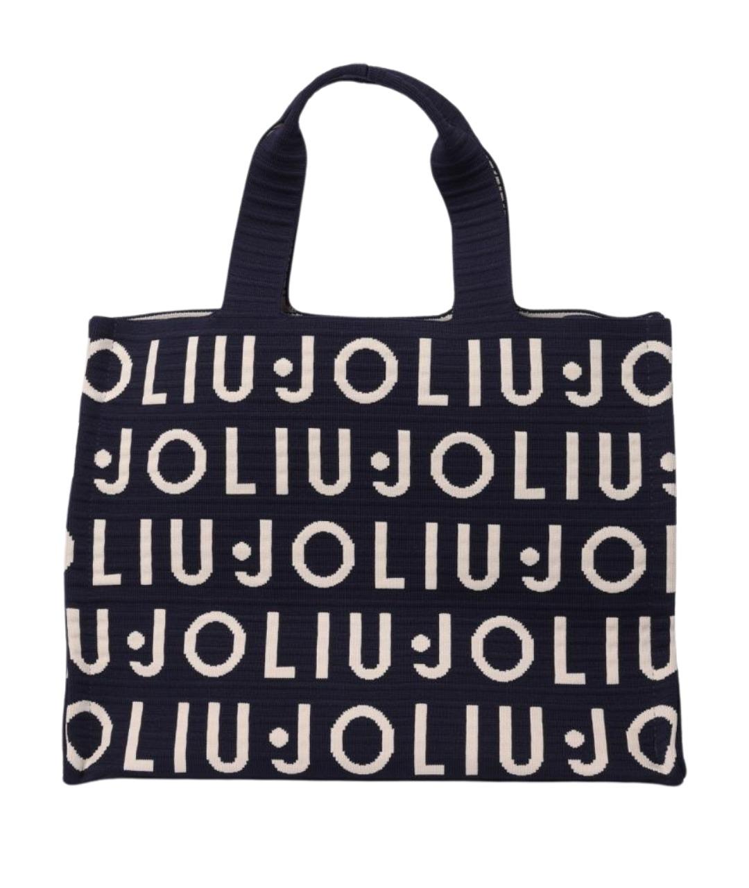 LIU JO Тканевая сумка тоут, фото 1