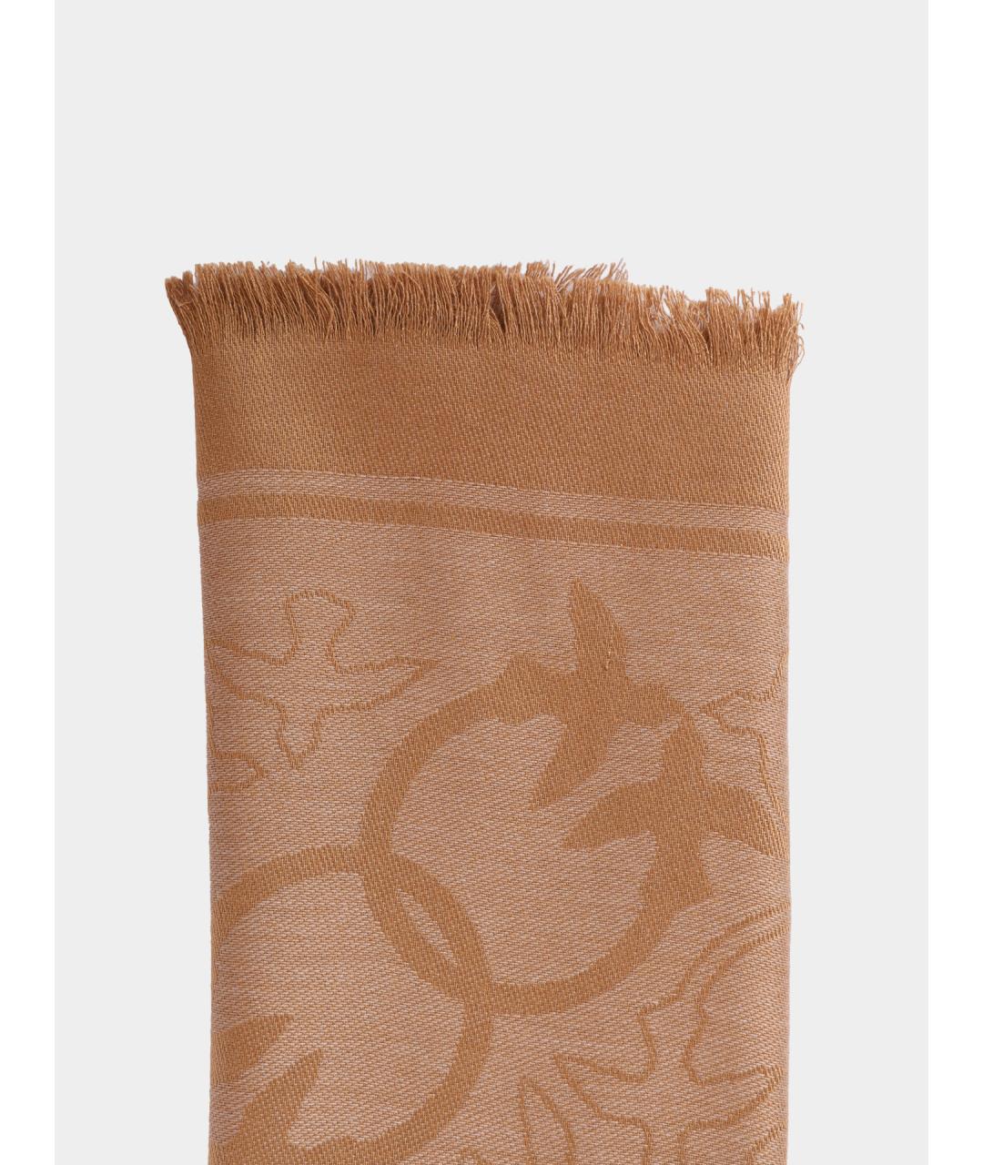 PINKO Бежевый шарф, фото 3