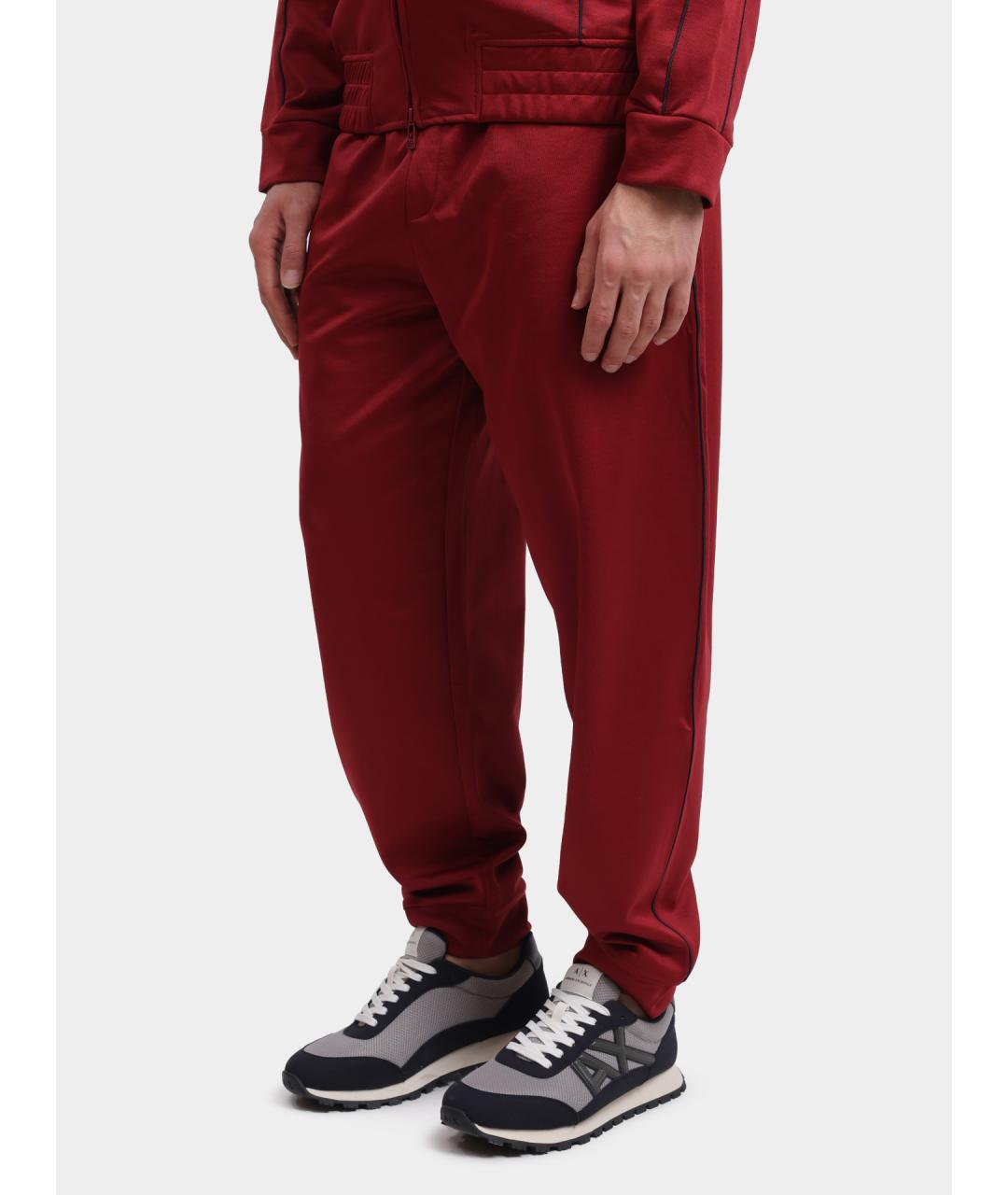 ARMANI EXCHANGE Красные повседневные брюки, фото 3