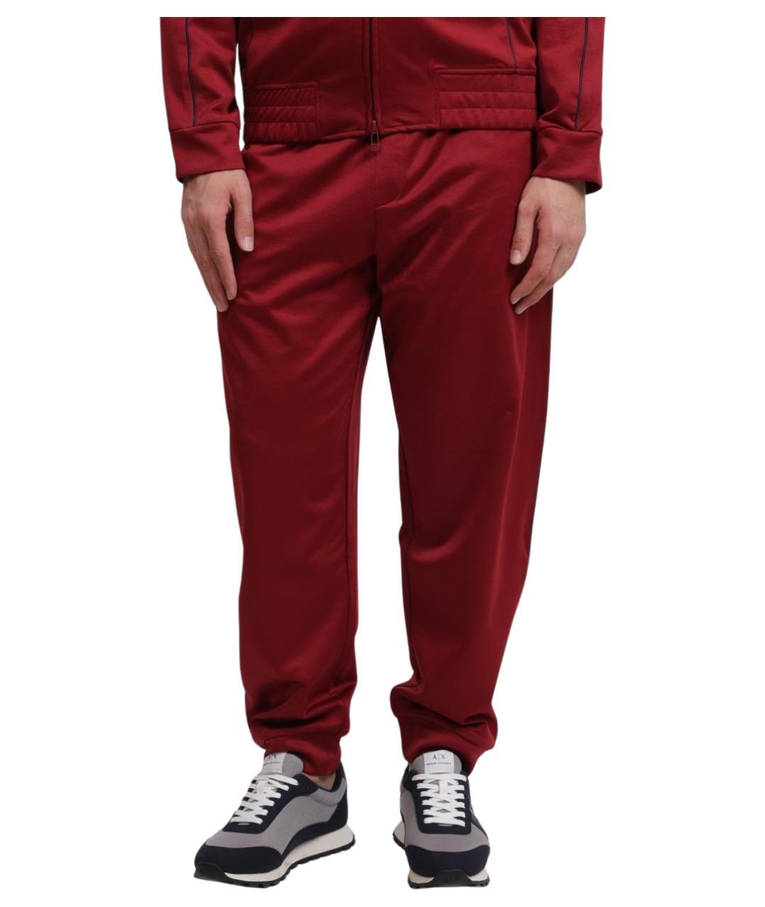 ARMANI EXCHANGE Красные повседневные брюки, фото 1