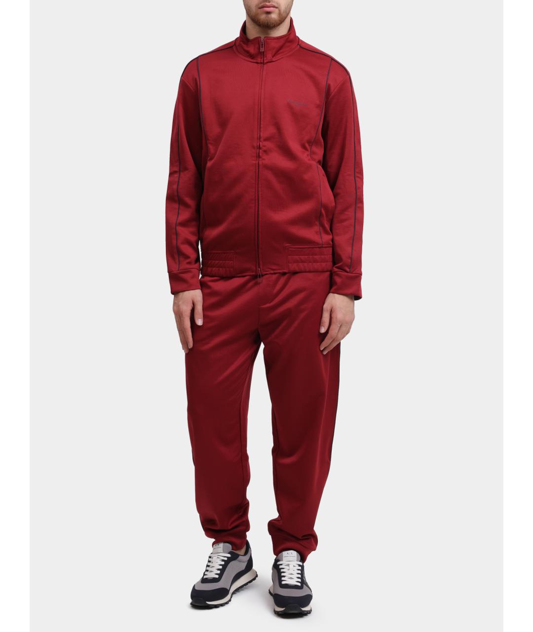 ARMANI EXCHANGE Красные повседневные брюки, фото 2