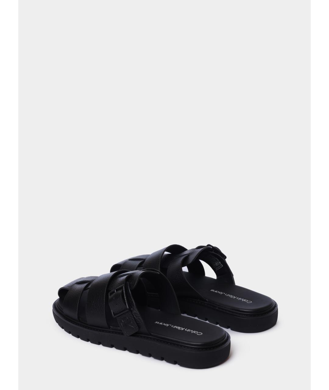 CALVIN KLEIN Черные сандалии, фото 5