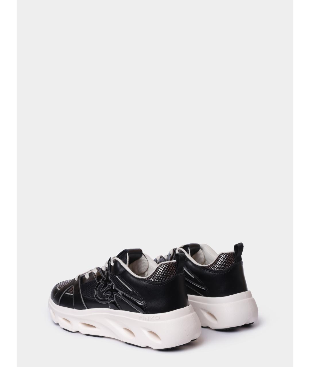 PINKO Черные кеды, фото 5