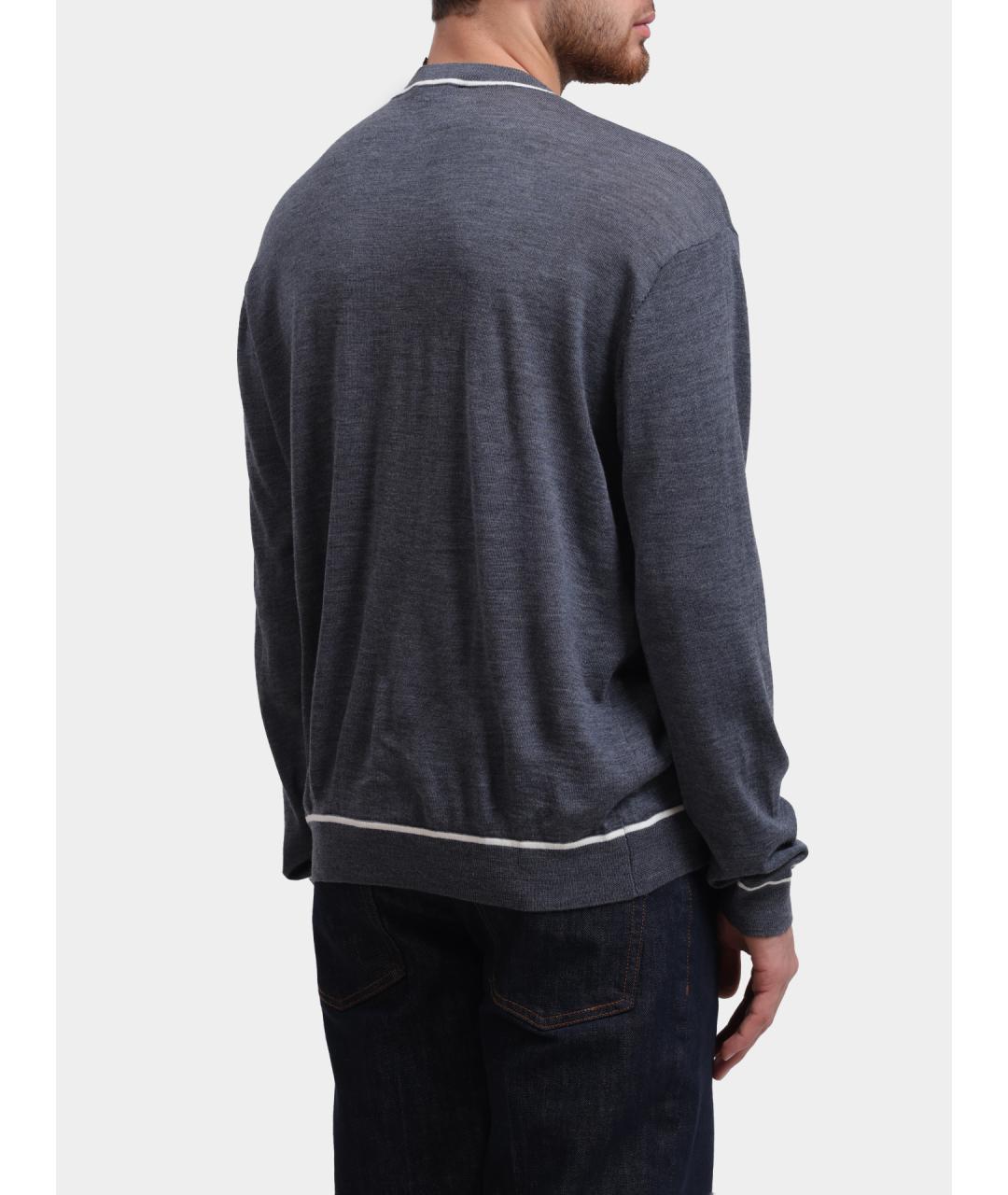 EMPORIO ARMANI Шерстяной джемпер / свитер, фото 5