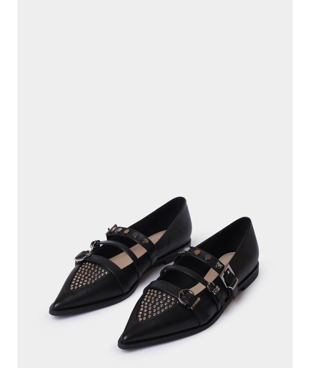 PINKO Черные балетки, фото 2