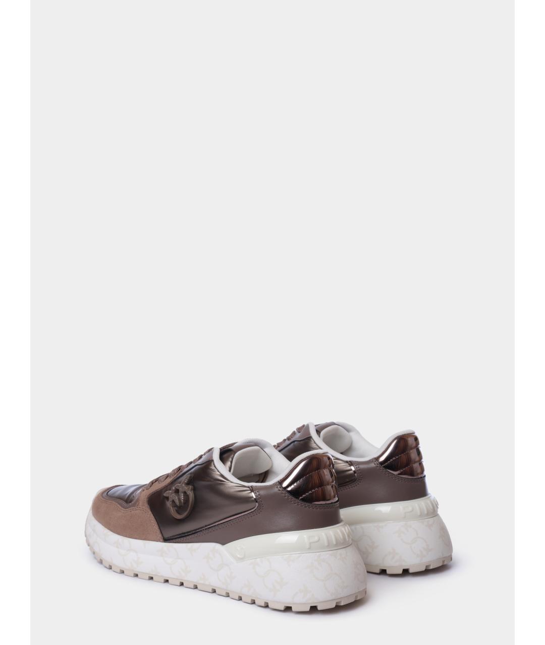 PINKO Коричневые кеды, фото 5