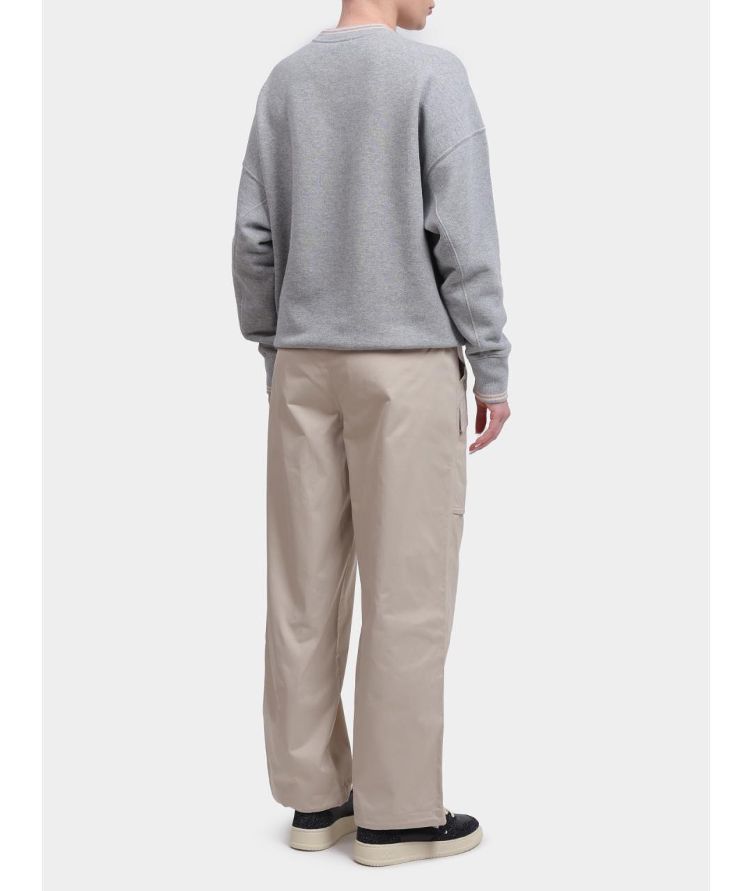 AUTRY Бежевые прямые брюки, фото 5