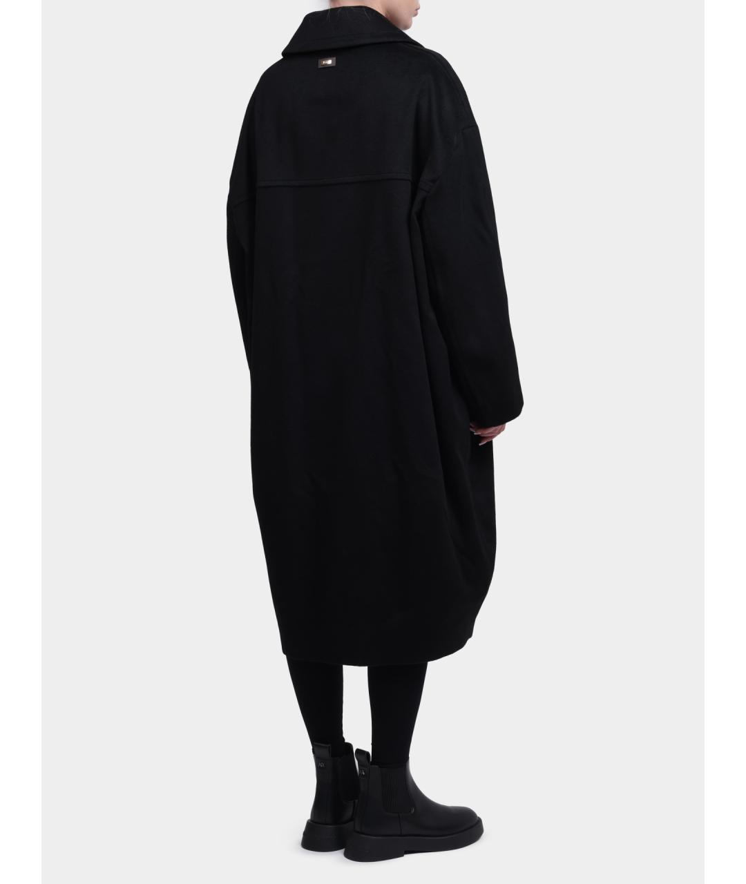 HERNO Черное пальто, фото 5