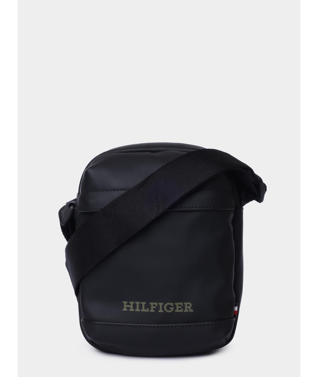 TOMMY HILFIGER Черная сумка на плечо, фото 2