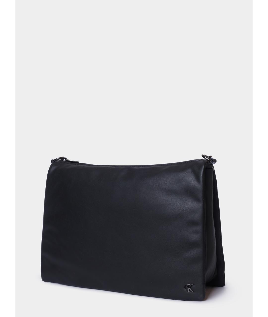 CALVIN KLEIN Черная сумка через плечо, фото 3