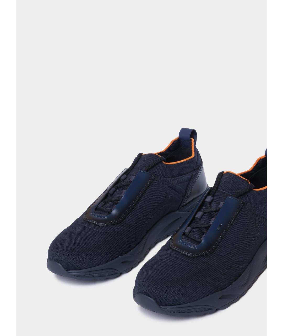 SANTONI Текстильные низкие кроссовки / кеды, фото 3