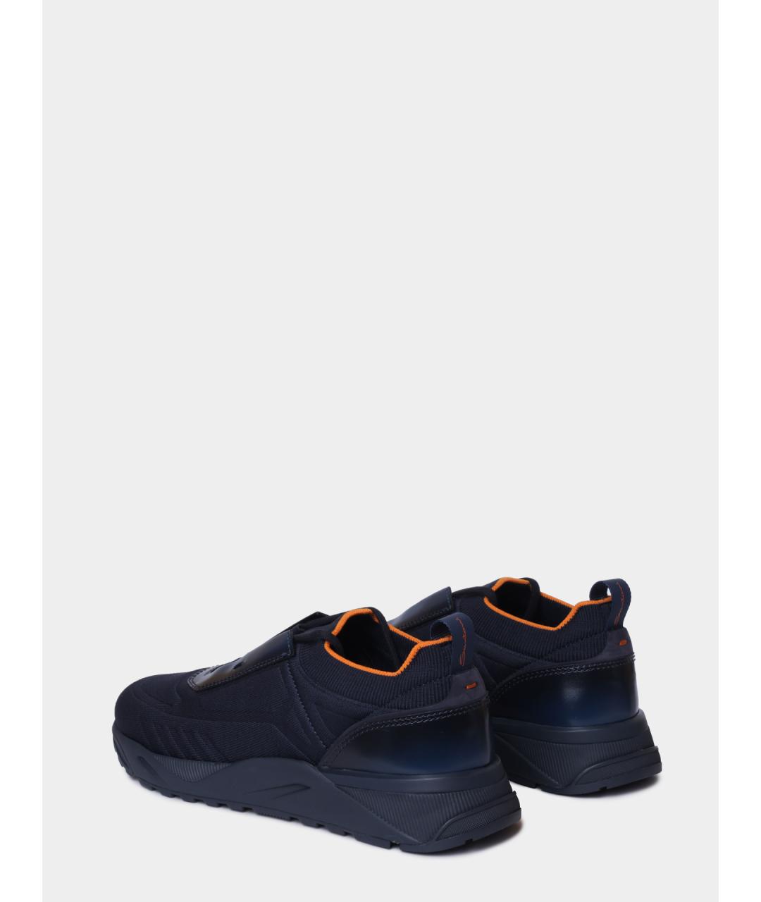 SANTONI Текстильные низкие кроссовки / кеды, фото 6