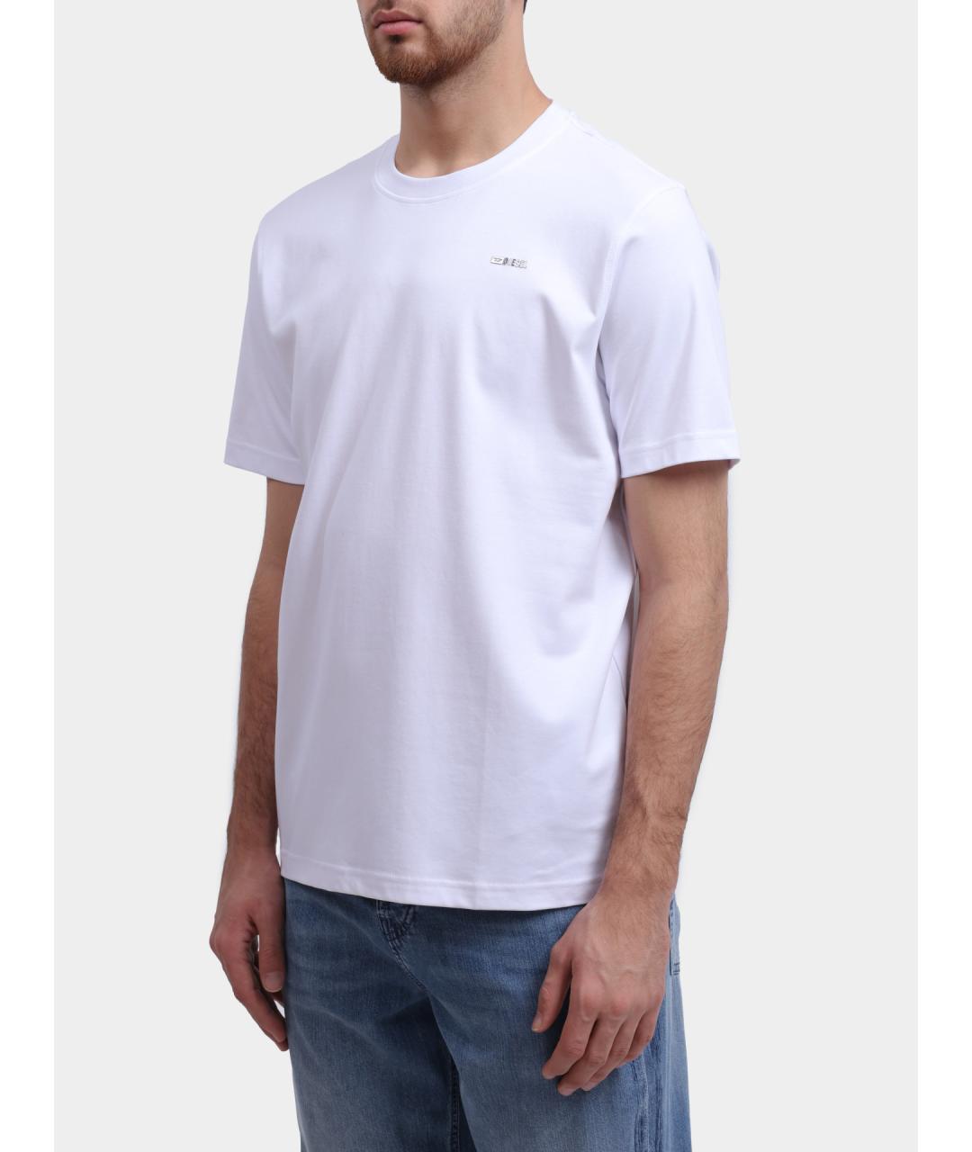 DIESEL Хлопковая футболка, фото 3