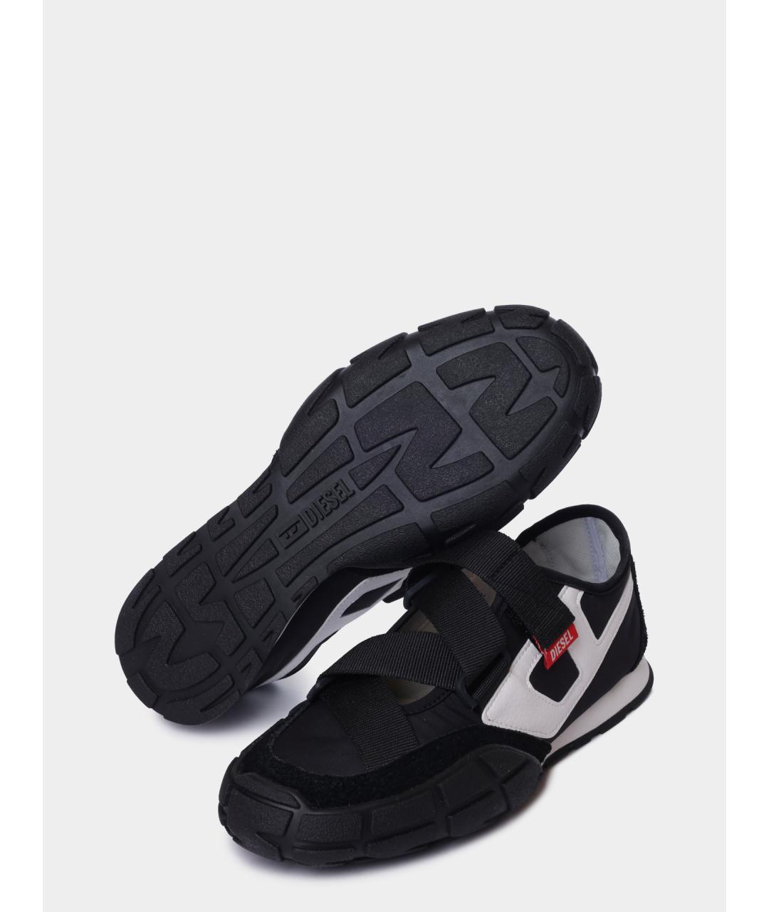 DIESEL Черные текстильные кеды, фото 6