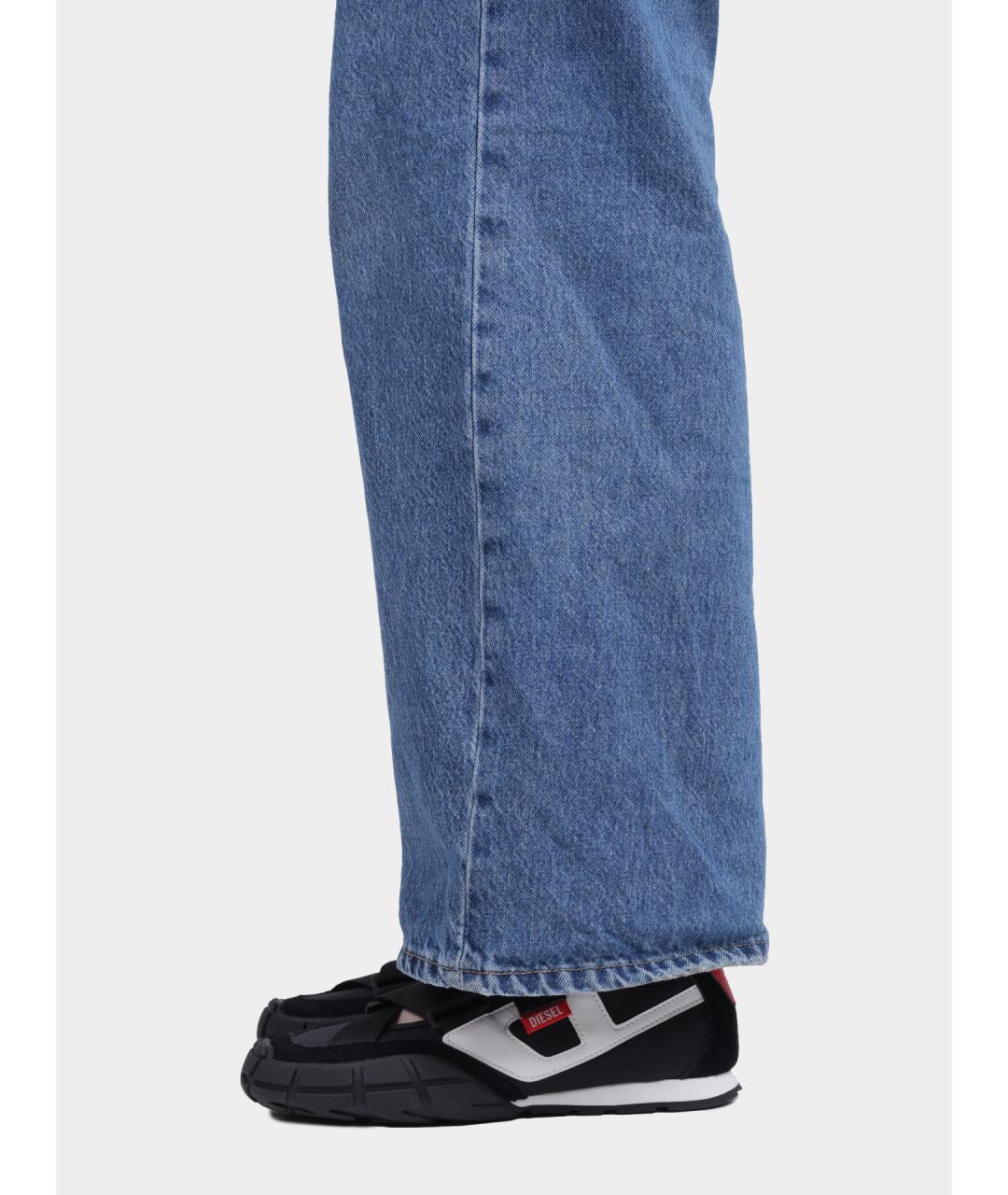 DIESEL Черные текстильные кеды, фото 2