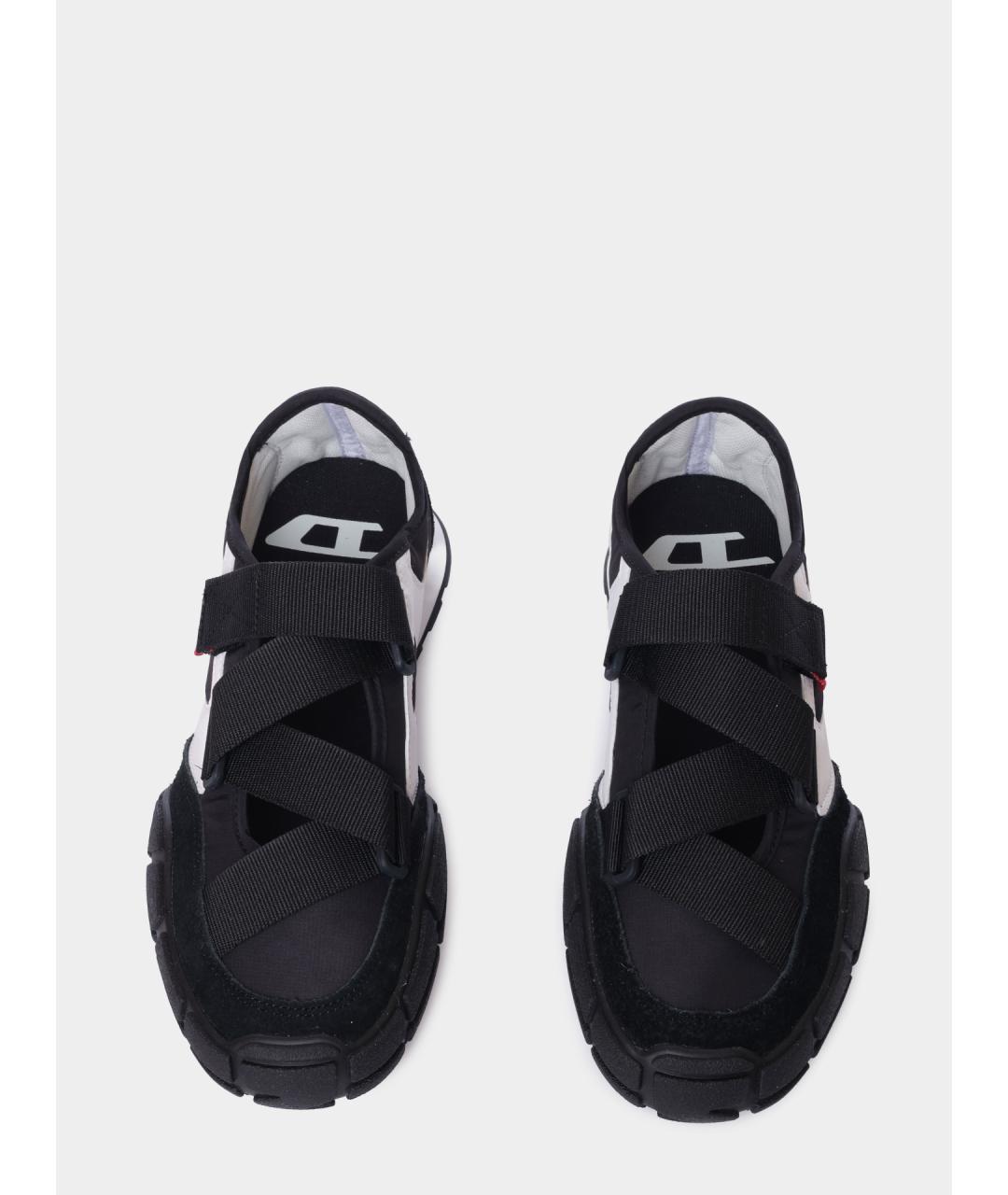 DIESEL Черные текстильные кеды, фото 5