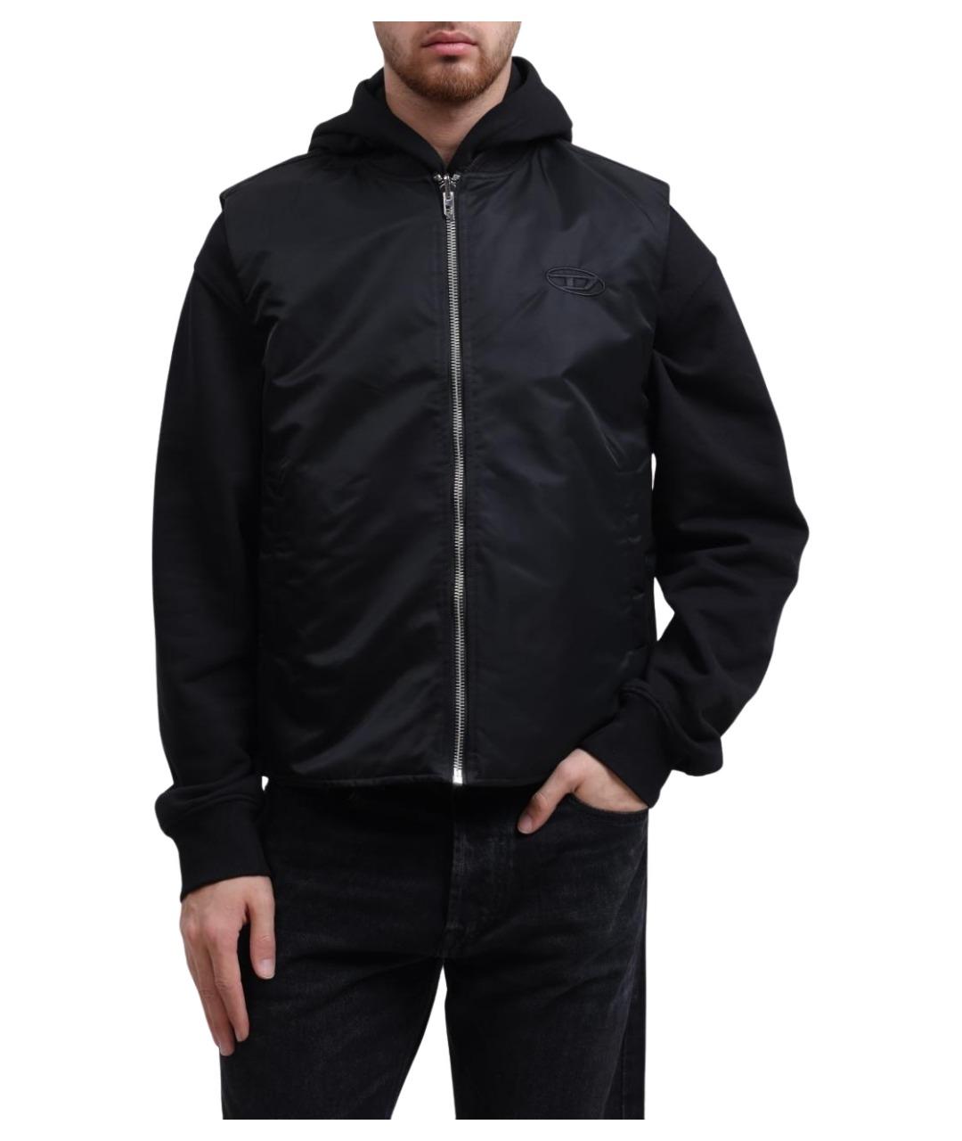 DIESEL Черный жилет, фото 1