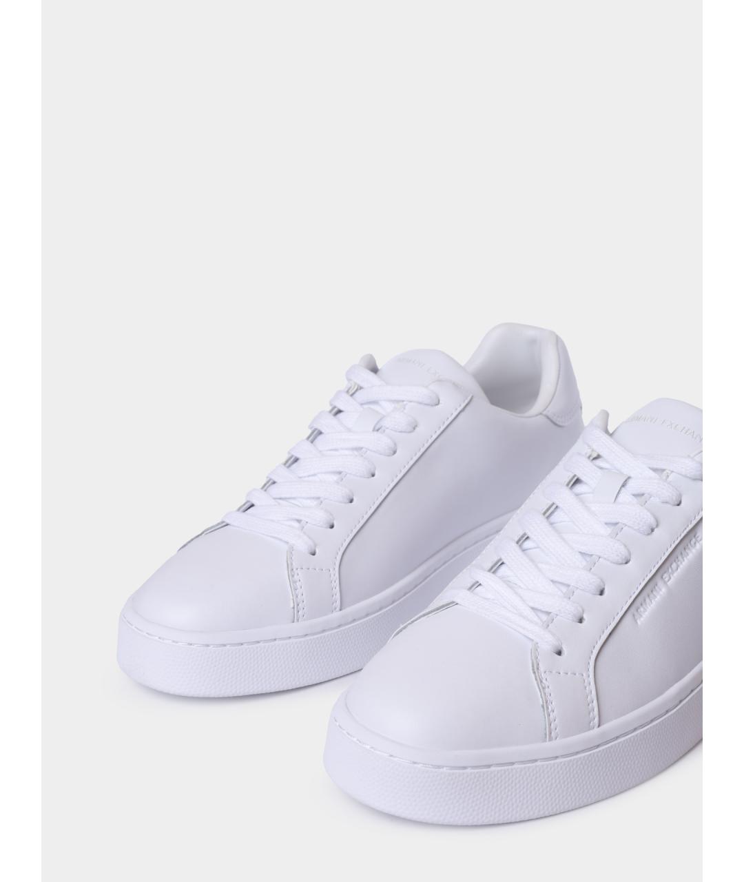 ARMANI EXCHANGE Белые низкие кроссовки / кеды, фото 3