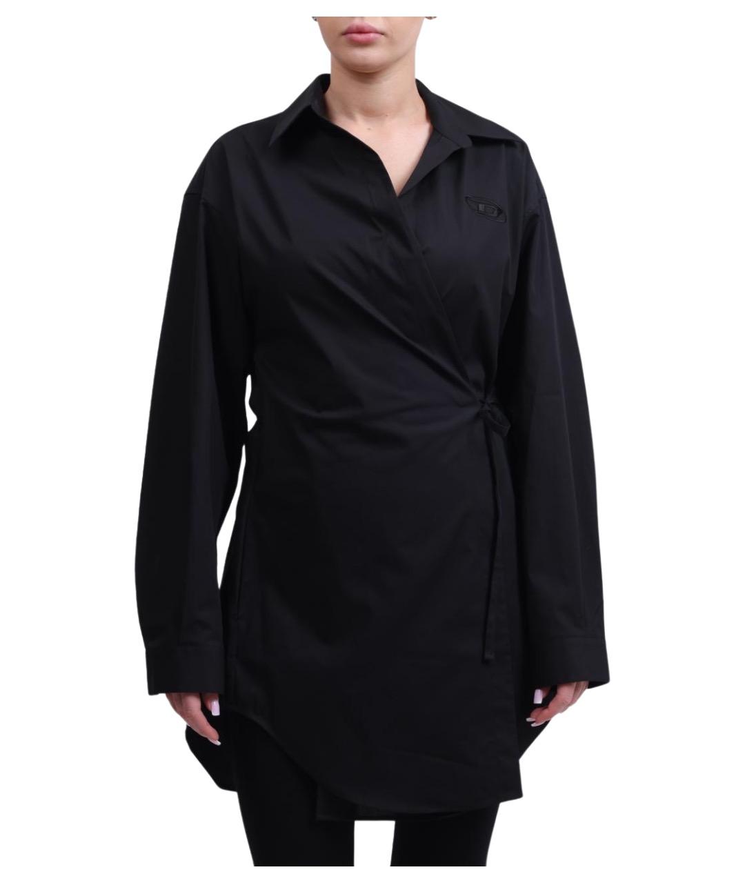 DIESEL Черное повседневное платье, фото 1