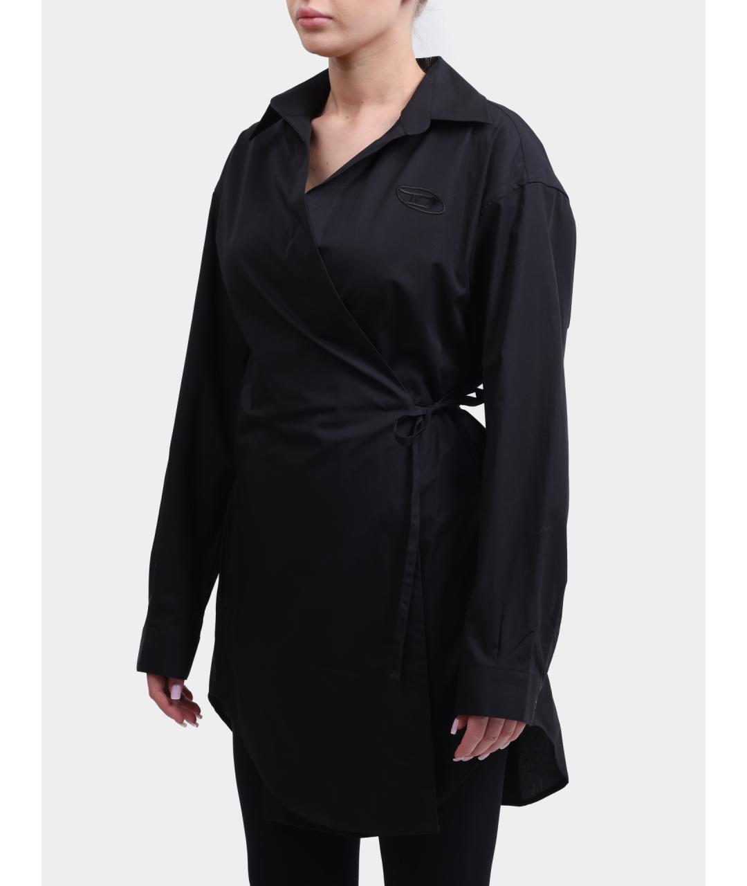 DIESEL Черное повседневное платье, фото 3