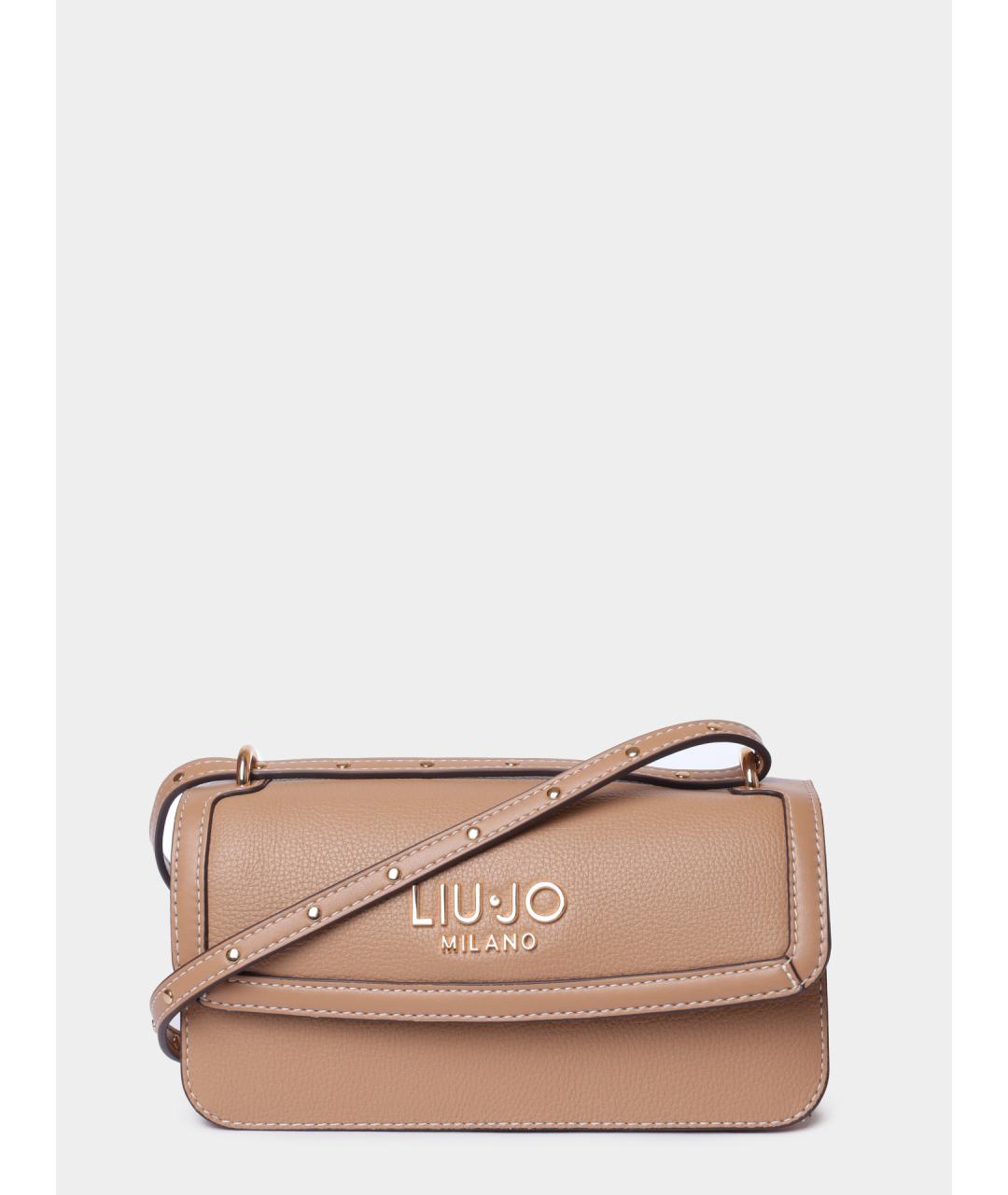 LIU JO Бежевая сумка через плечо, фото 2