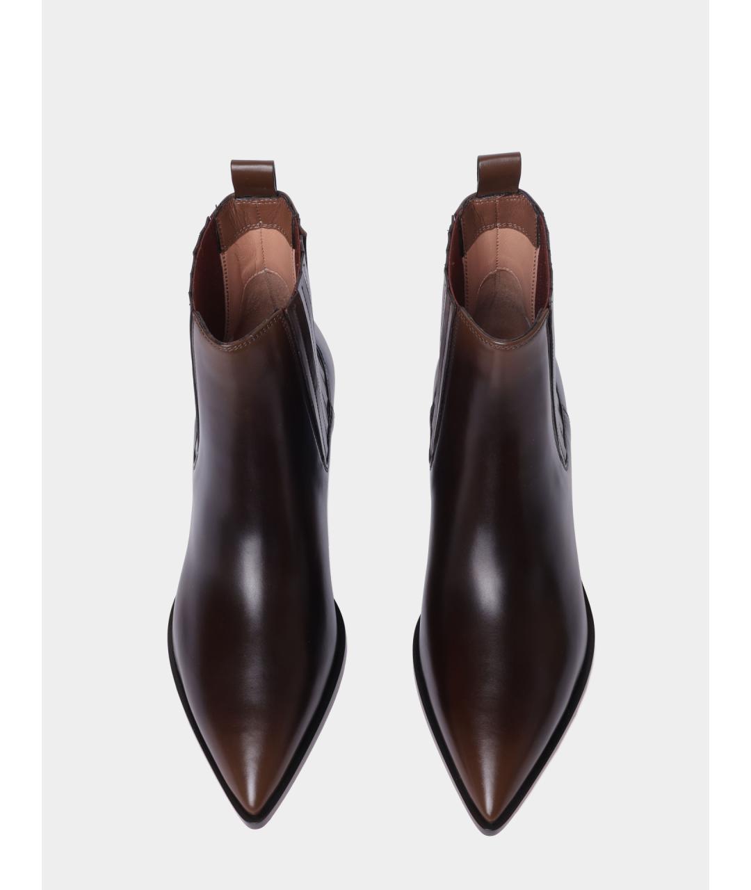 SANTONI Кожаные ботильоны, фото 4