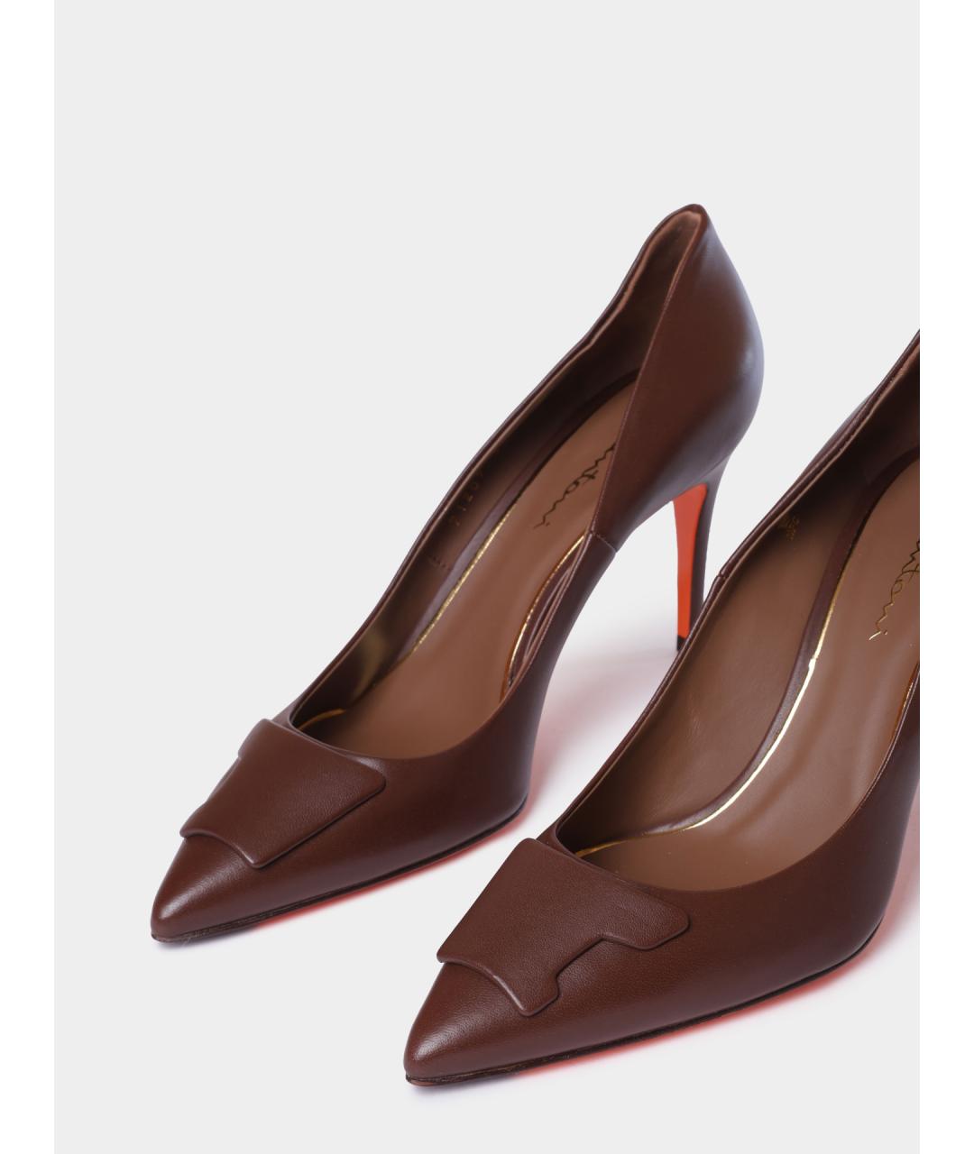 SANTONI Кожаные туфли, фото 3