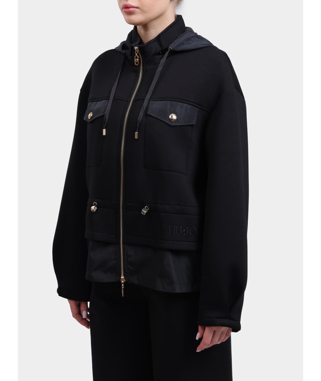 LIU JO Черная куртка, фото 3