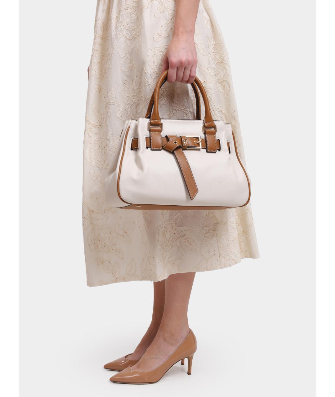 LIU JO Белая сумка через плечо, фото 2