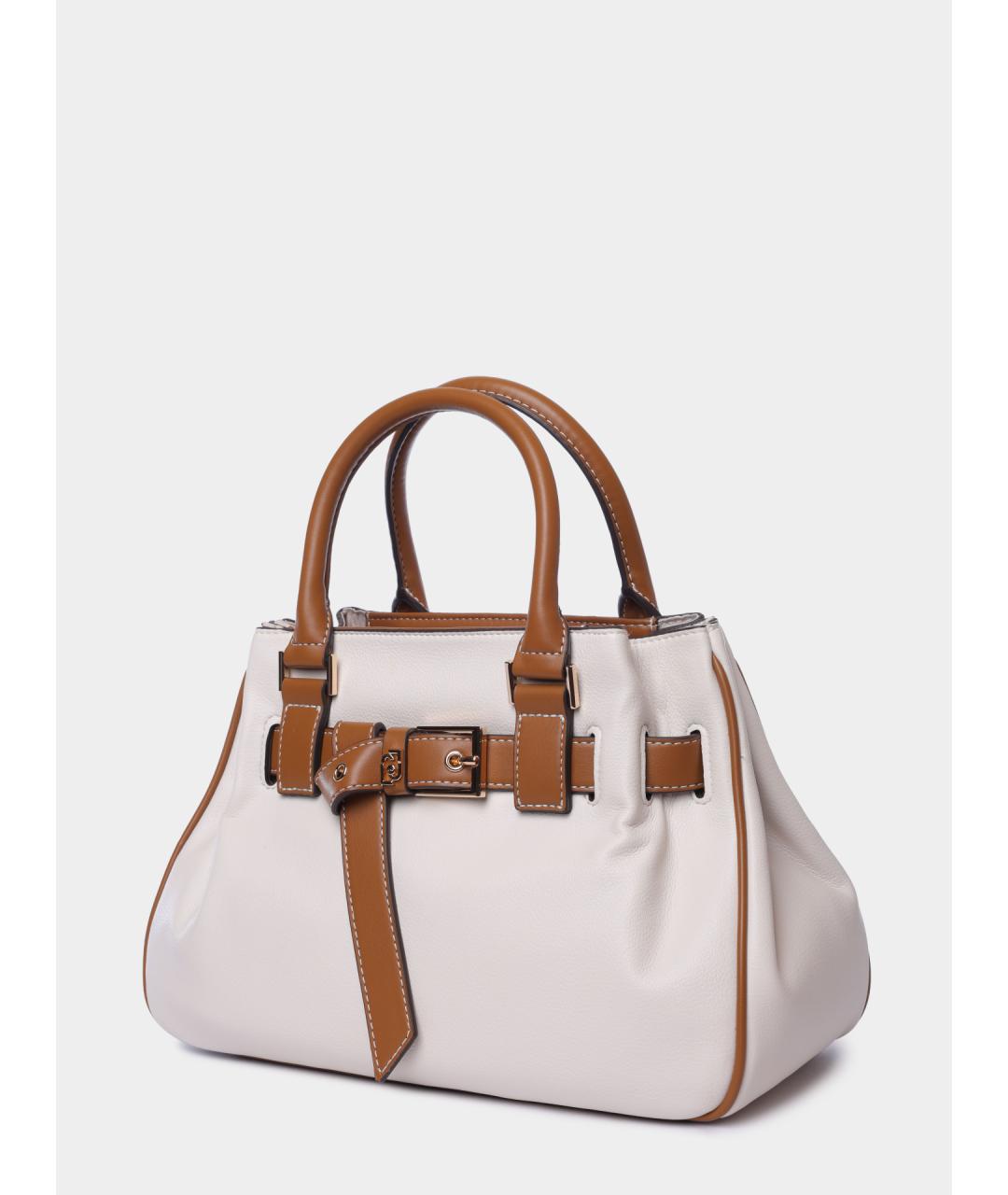 LIU JO Белая сумка через плечо, фото 3