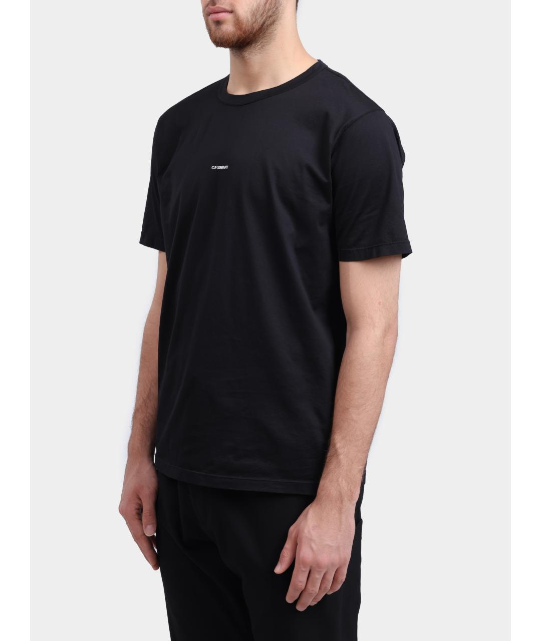 CP COMPANY Черная футболка, фото 3
