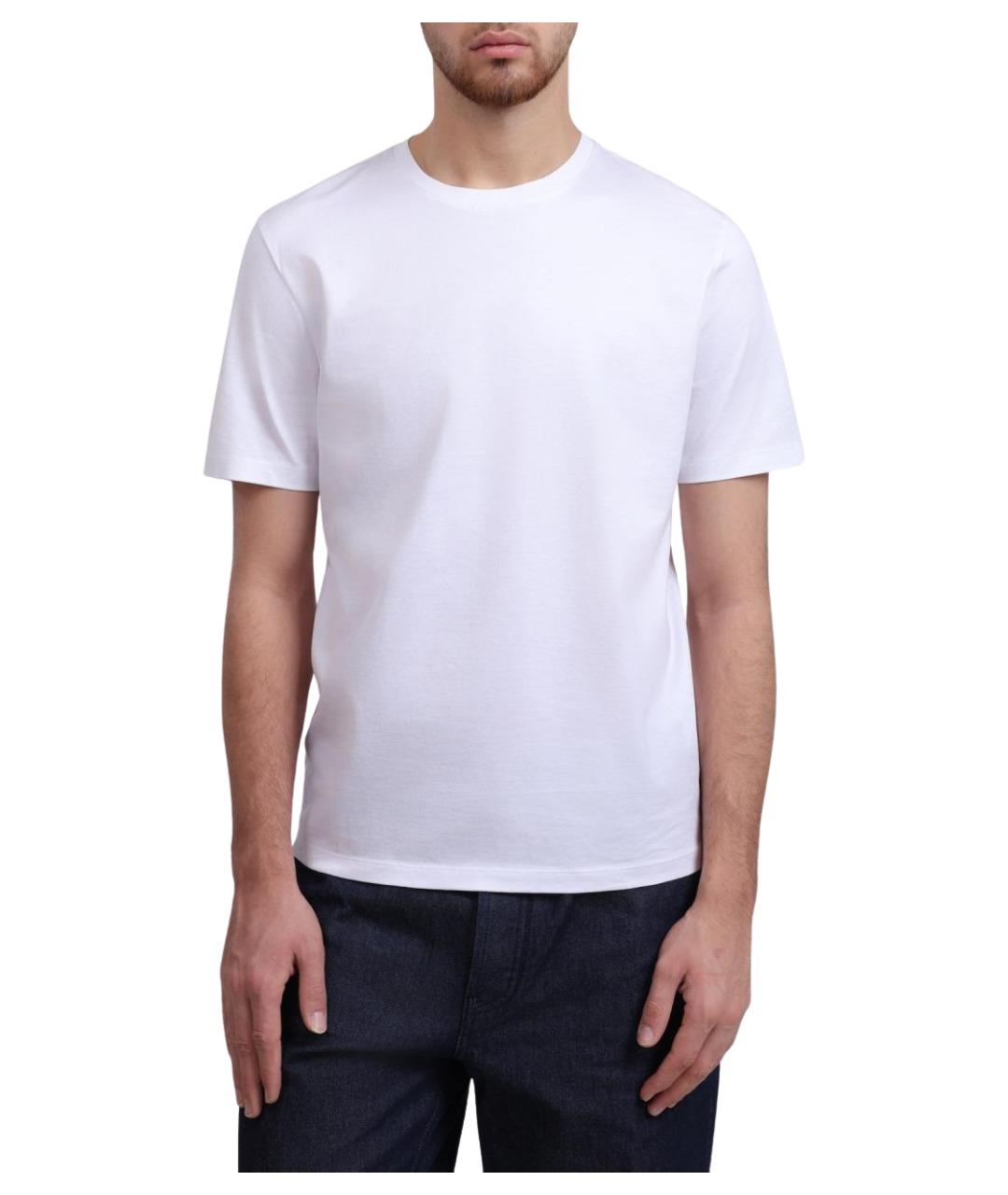 HUGO Белая хлопковая футболка, фото 1