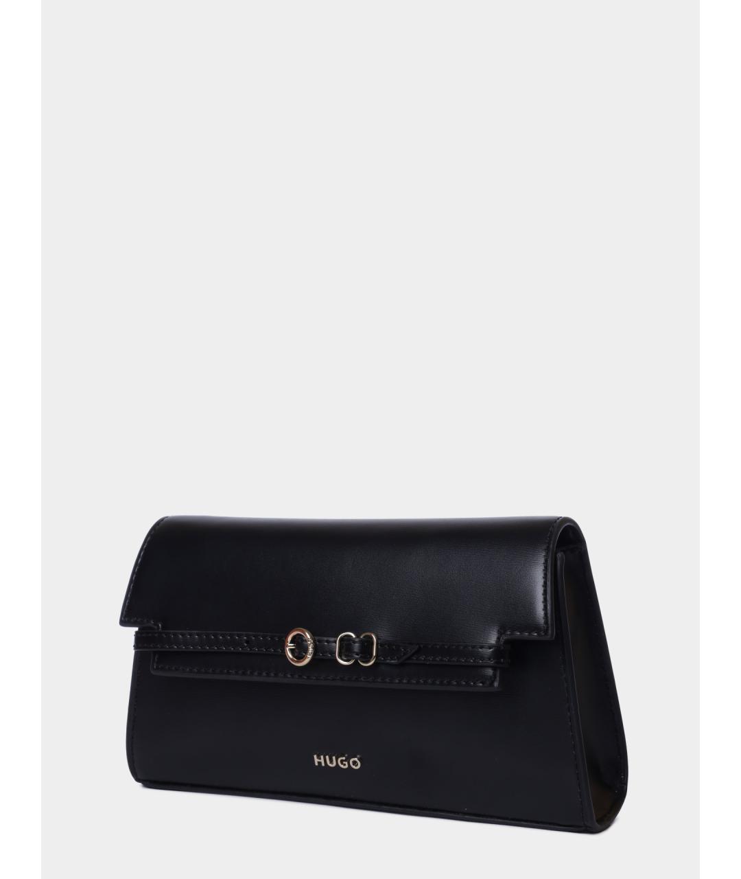HUGO Черная сумка через плечо, фото 4