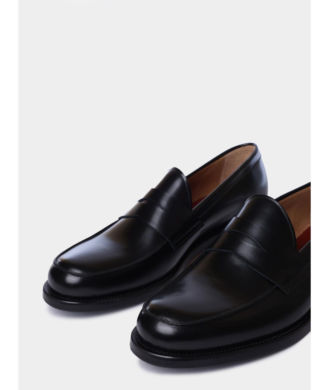 PREMIATA Черные кожаные лоферы, фото 3