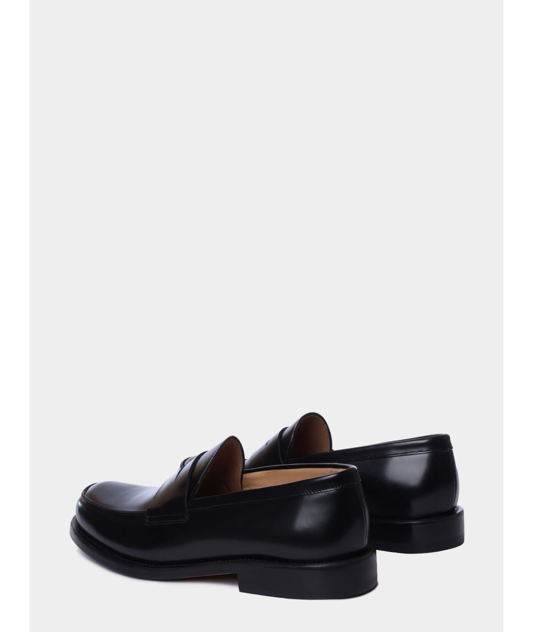 PREMIATA Черные кожаные лоферы, фото 6