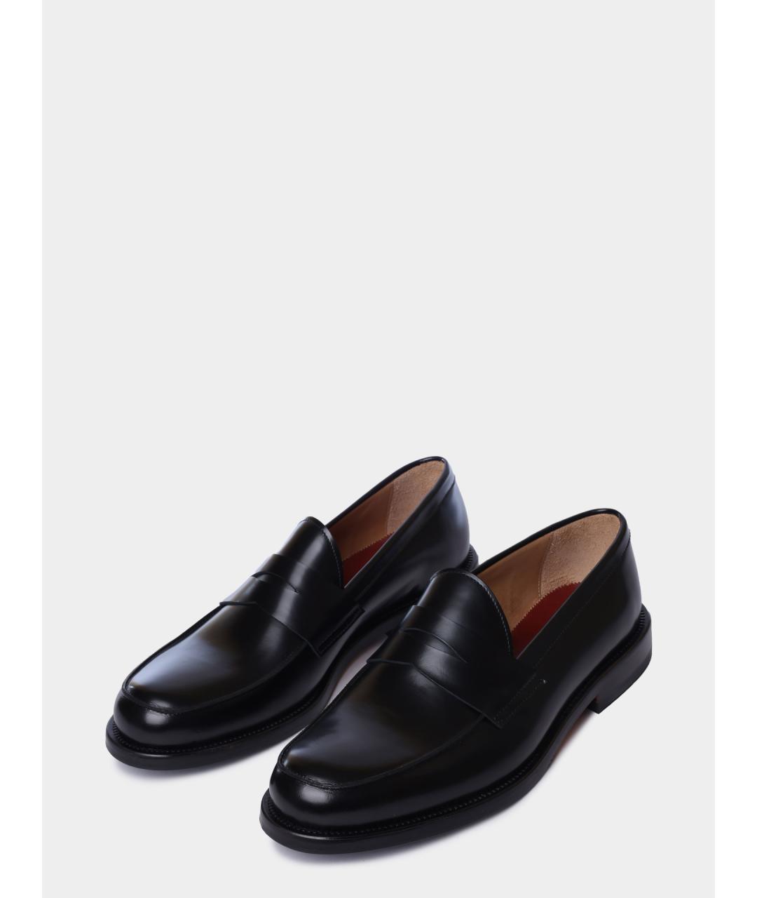 PREMIATA Черные кожаные лоферы, фото 2