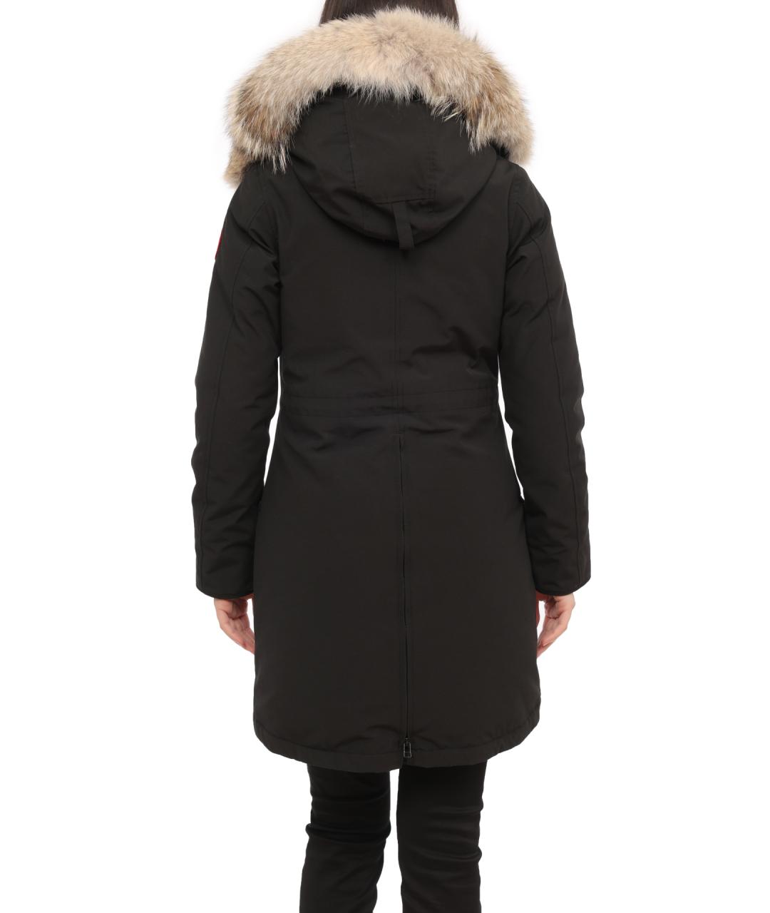 CANADA GOOSE Черная полиэстеровая парка, фото 2