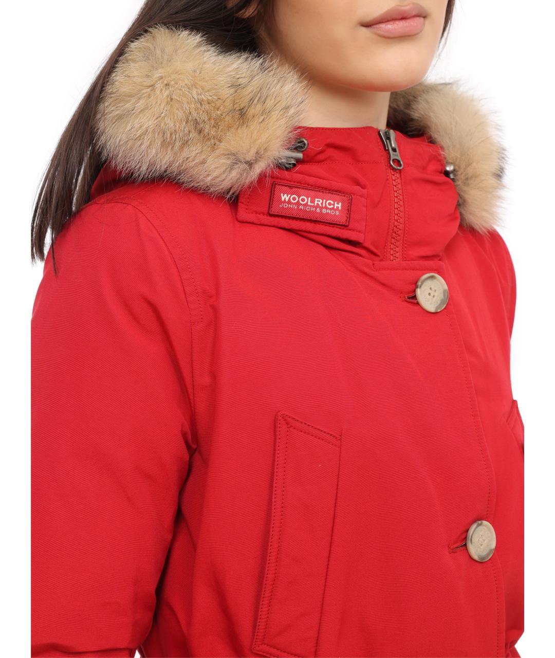 WOOLRICH Красная парка, фото 2