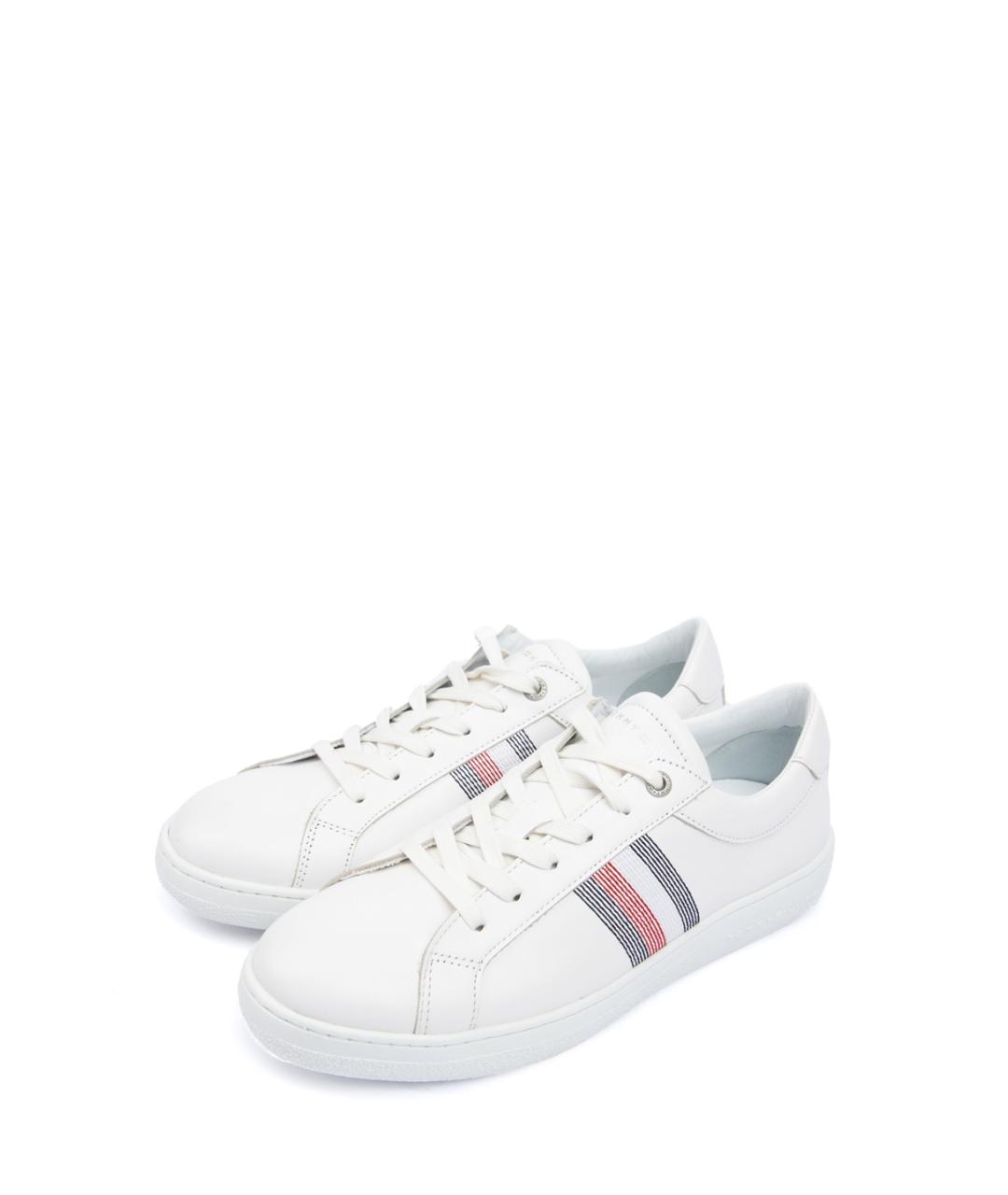 TOMMY HILFIGER Белые кеды, фото 4