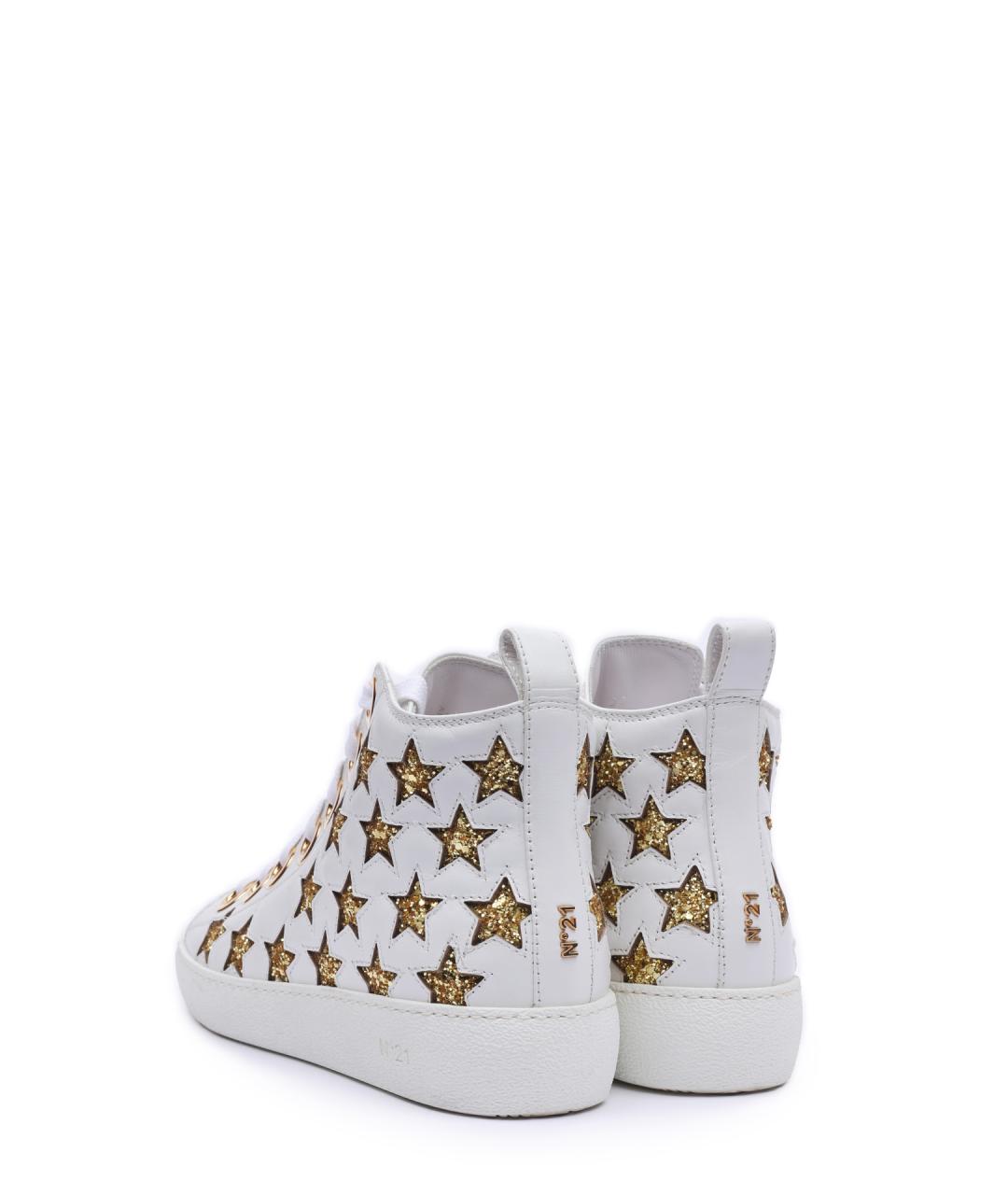 NO. 21 Белые кеды, фото 4