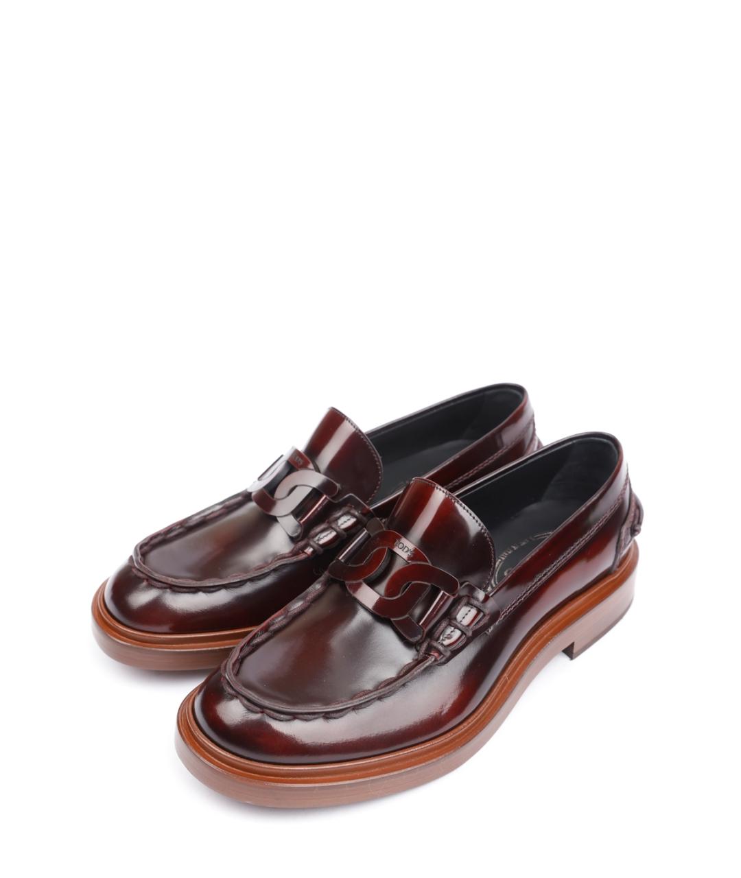 TOD'S Кожаные лоферы, фото 4