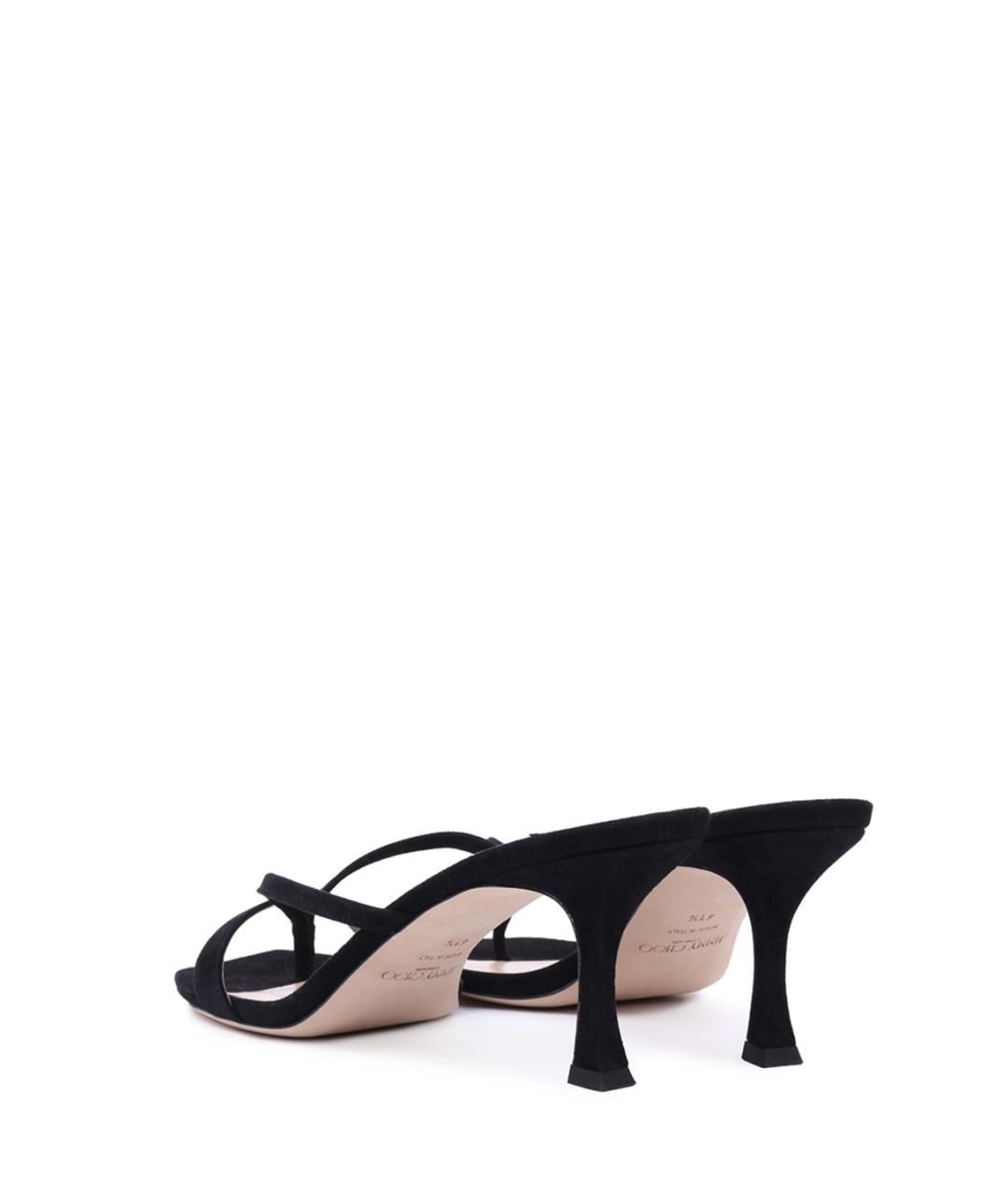 JIMMY CHOO Черные мюли, фото 3