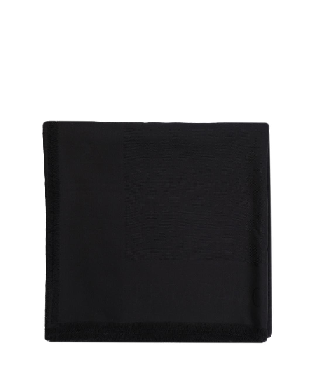 FERRAGAMO Черный шарф, фото 1