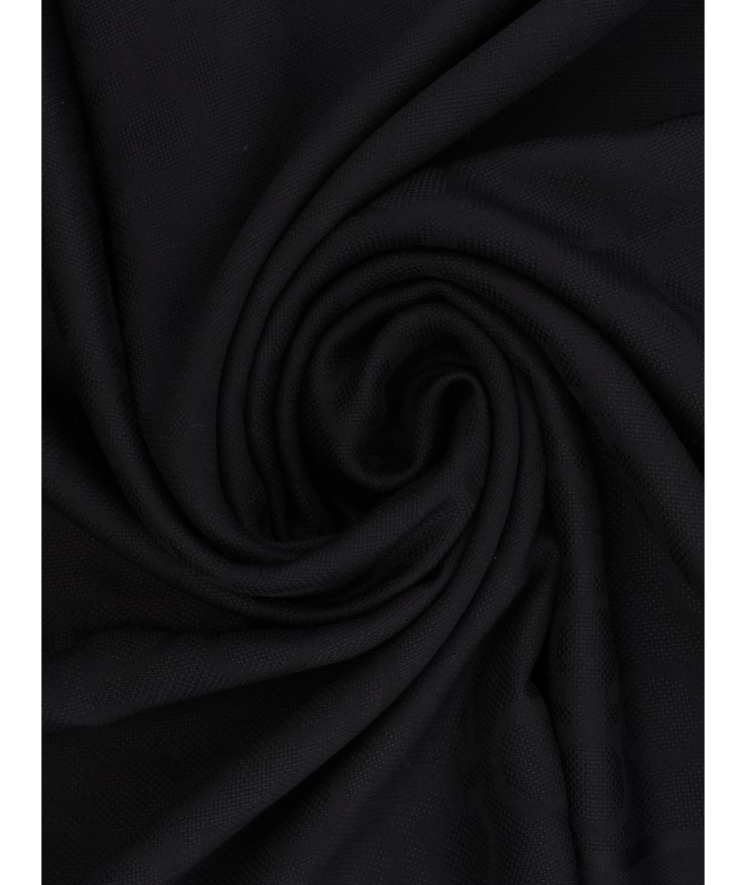 FERRAGAMO Черный шарф, фото 2