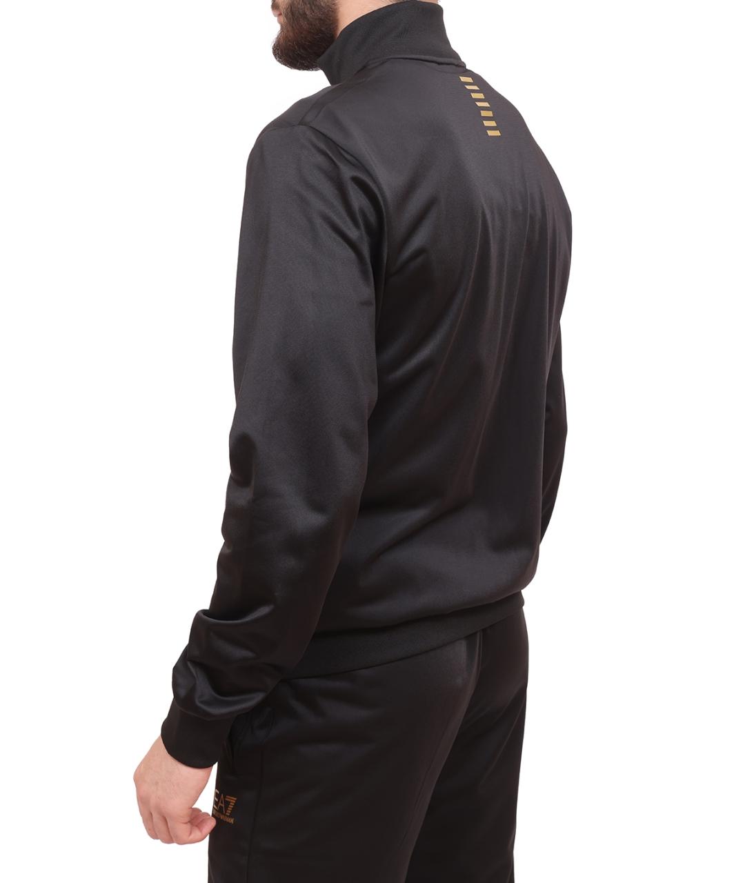 EA7 Черный повседневный костюм, фото 4