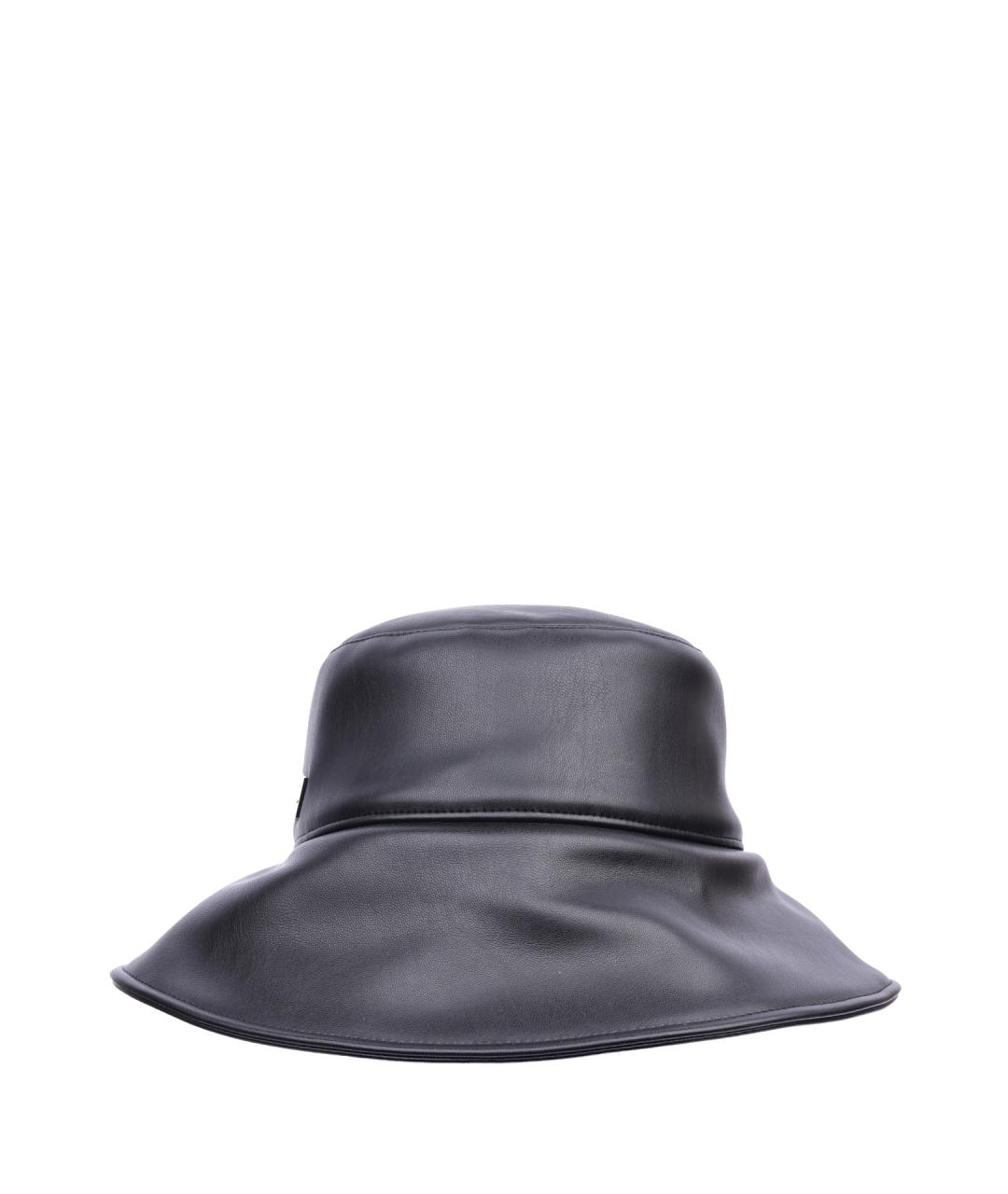 EMPORIO ARMANI Черная шляпа, фото 3