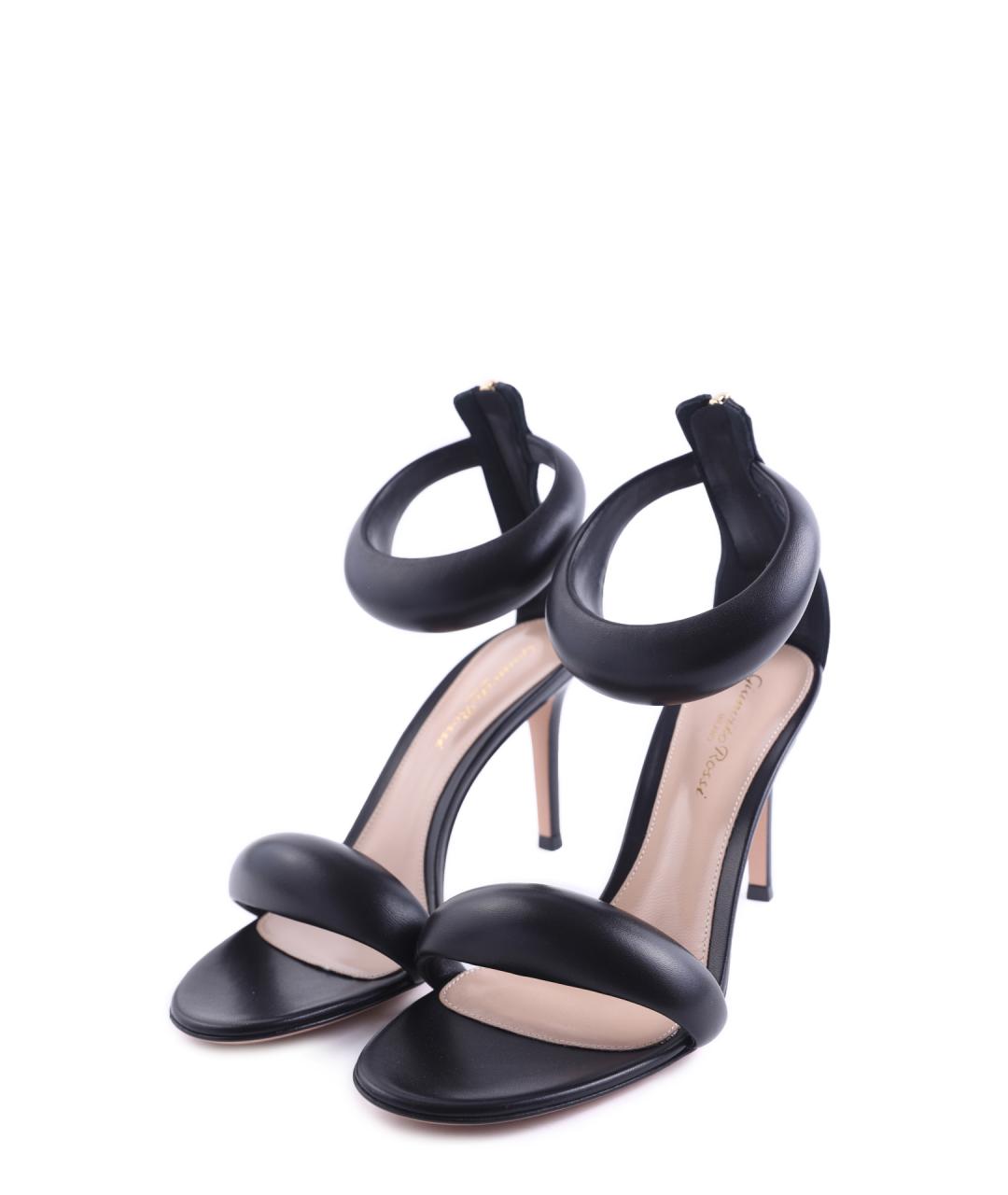 GIANVITO ROSSI Черные босоножки, фото 3