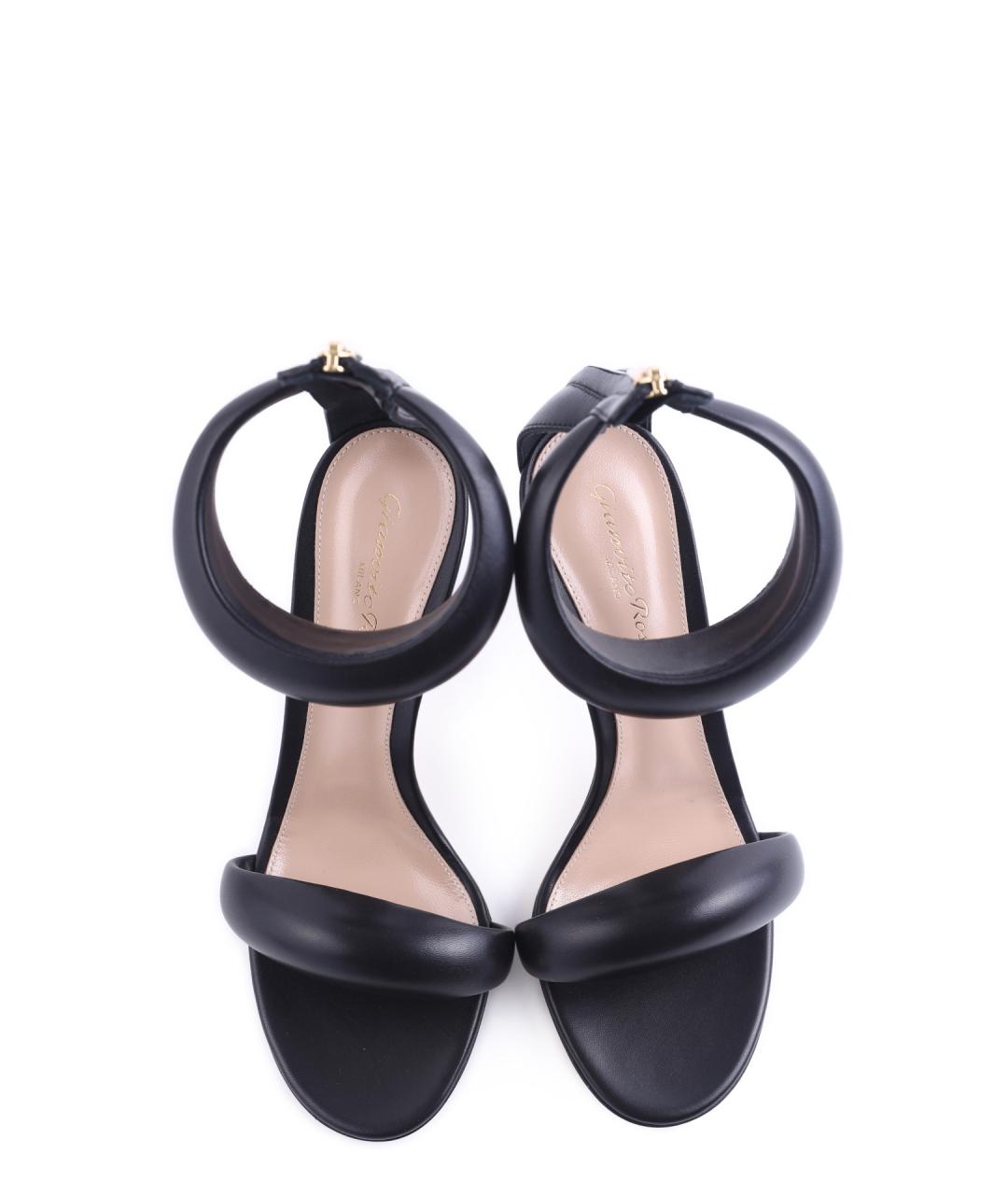 GIANVITO ROSSI Черные босоножки, фото 5